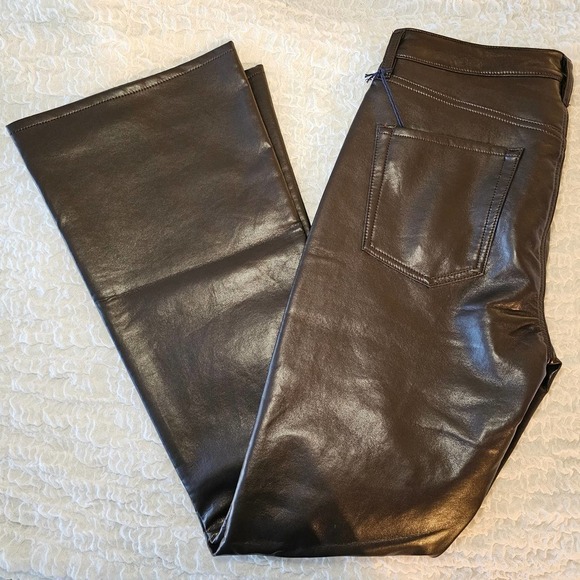 Citizens of Humanity Lilah High-Rise Recycled Leather Bootcut Pants
Sz 30 Brown - Picture 7 of 11